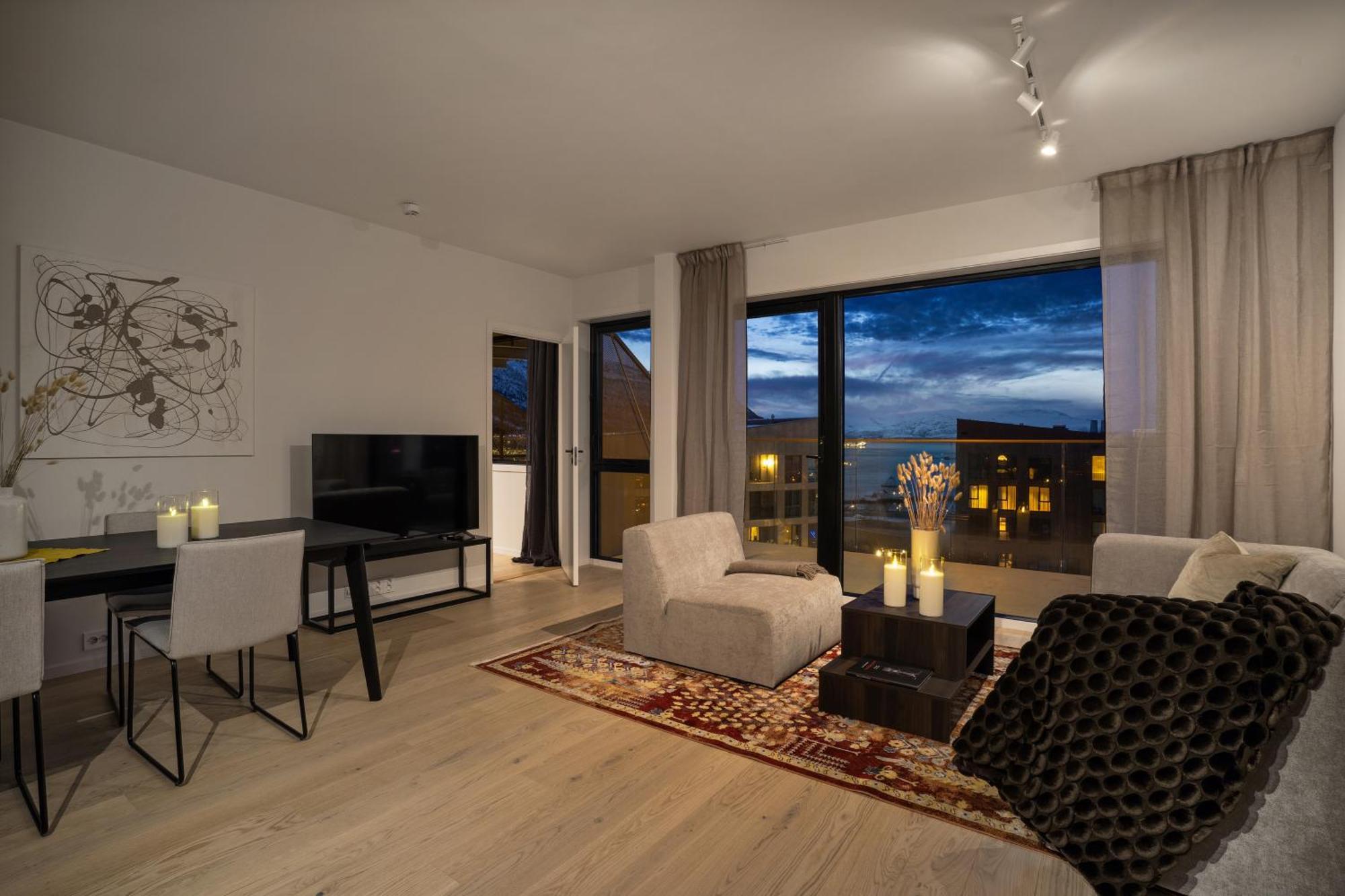 Totalapartments Vervet Gjoa 特罗姆瑟 客房 照片