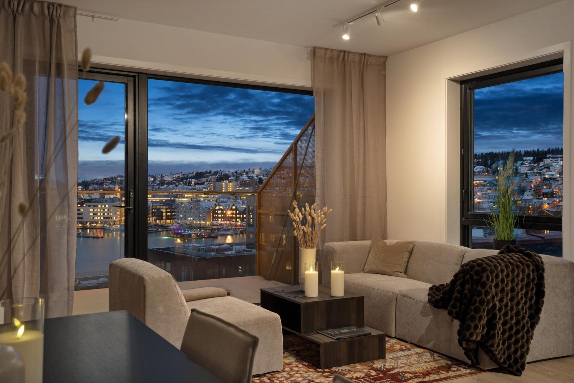 Totalapartments Vervet Gjoa 特罗姆瑟 客房 照片